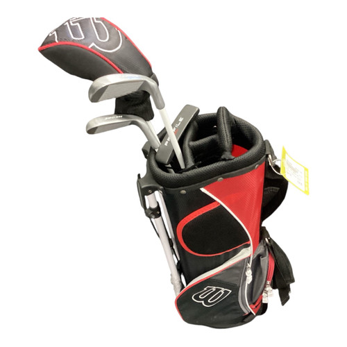 Vist Large View of Product Image Which is Used Wilson JGI JUNIOR SET Mens Starter Set RH 5 Piece