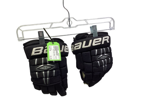 Vist Large View of Product Image Which is Used HOCKEY GLOVE 10 INCH Youth Gloves Black 10"
