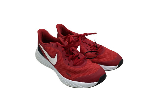 Vist Large View of Product Image Which is Used Nike RED YOUTH NIKE SHOES Running/X-Train Shoes Y Red Junior 05