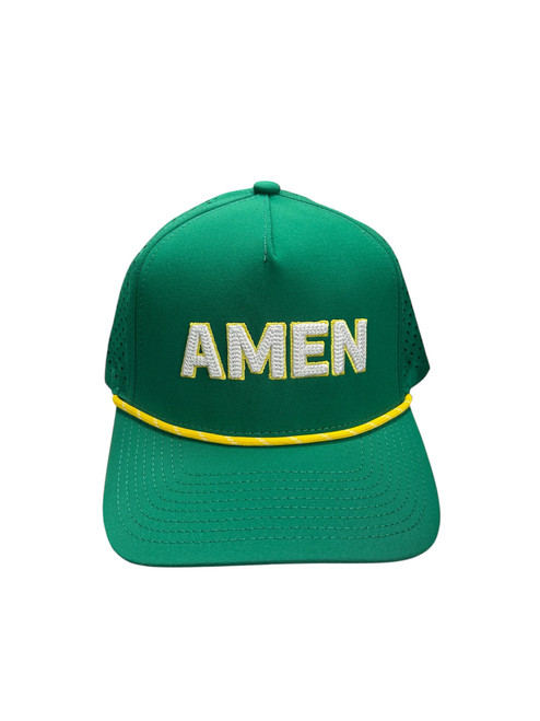 Vist Large View of Product Image Which is New AMEN GREEN HAT