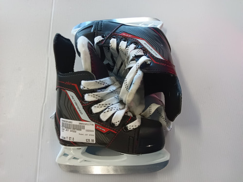 Vist Large View of Product Image Which is Used CCM JET SPEED Youth Hockey Skate Youth 07.0