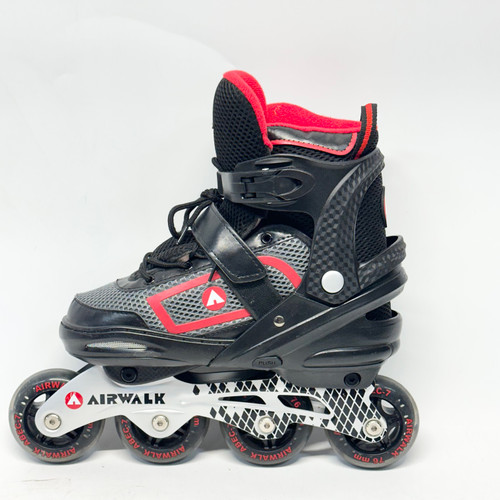 Vist Large View of Product Image Which is Used Airwalk 6-7 Senior Rec Fitness Skates Black Senior 6.5