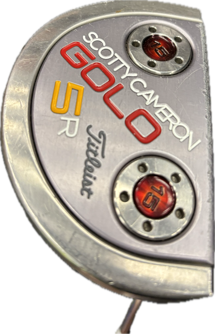 Vist Large View of Product Image Which is Used Titleist SCOTTY CAMERON GOLO 5R Mens Putter RH