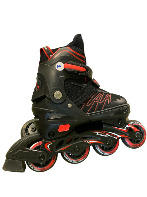 Vist Large View of Product Image Which is Used ROLLERBLADES Boys Softboot Skate Black Adjustable
