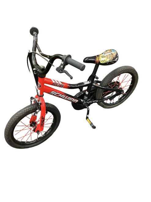 Vist Large View of Product Image Which is Used Schwinn PISTON 16 BMX Bike Boys Red 16"