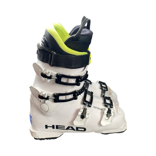 Vist Large View of Product Image Which is Used Head RAPTOR 65 Boys DH Ski Boot White 255 MP - M07.5 - W08.5