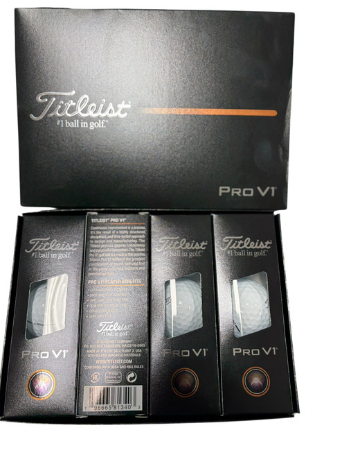 Vist Large View of Product Image Which is Used Titleist PRO V1 12 Pack - Golf Balls