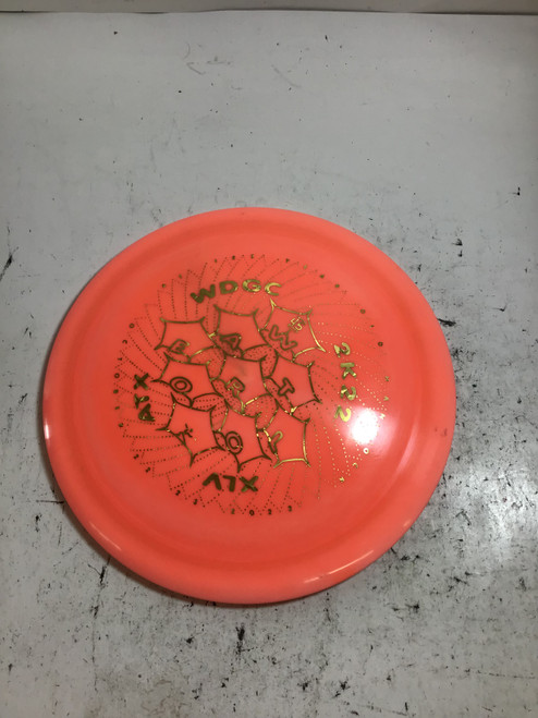 Vist Large View of Product Image Which is Used Discraft ESP SCORCH Disc Golf Driver Orange 173g