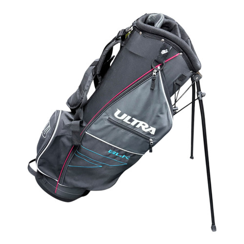 Vist Large View of Product Image Which is Used Wilson ULTRA BLK STAND BAG Mens Stand Bag Black