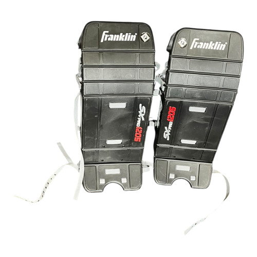 Vist Large View of Product Image Which is Used Franklin SX PRO 1205 Street Leg Pads Black L/XL
