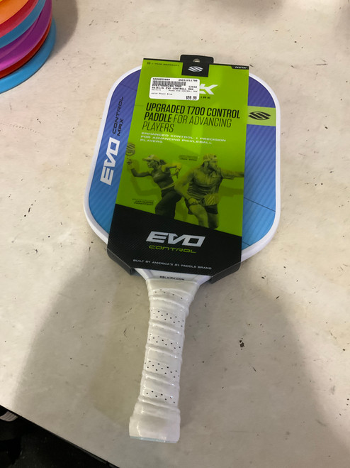 Vist Large View of Product Image Which is Used Selkirk EVO CONTROLL MAX Pickleball Racquet Royal Blue