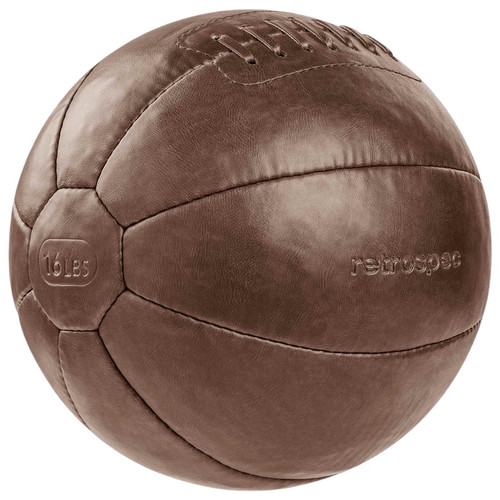 Vist Large View of Product Image Which is New Retrospec Core Medicine Ball 16 lb