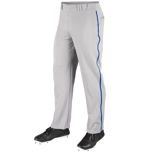 Vist Large View of Product Image Which is NEW CHAMPRO MVP OPEN BOTTOM BASEBALL PANT W/BRAID YOUTH MEDIUM