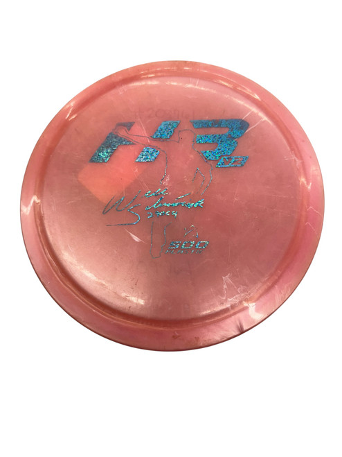 Vist Large View of Product Image Which is Used Prodigy Disc H3 500 PLASTIC Disc Golf Driver Pink