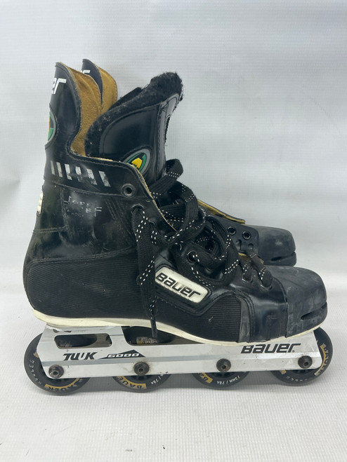 Vist Large View of Product Image Which is Used Bauer H5 COMPETITION Senior Aggressive Skates Black Senior 10