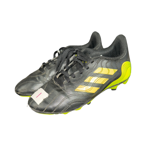 Vist Large View of Product Image Which is Used Adidas Soccer Cleats Black Junior 01
