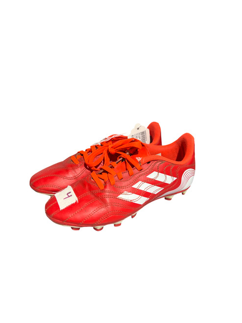 Vist Large View of Product Image Which is Used Adidas Soccer Cleats Red Junior 04