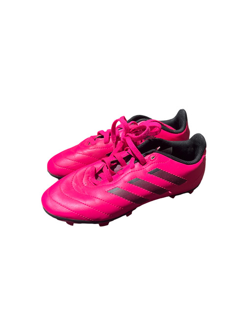 Vist Large View of Product Image Which is Used Adidas Soccer Cleats Pink Junior 04