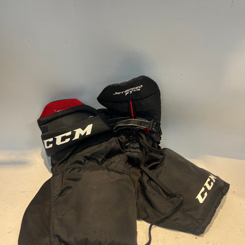 Vist Large View of Product Image Which is Used CCM JETSPEED FT475 Junior Pant Black SM