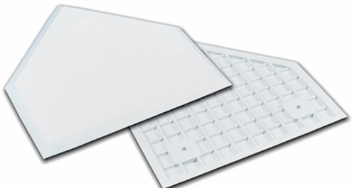 Vist Large View of Product Image Which is New CHAMPRO B033 THROW DOWN HOME PLATE