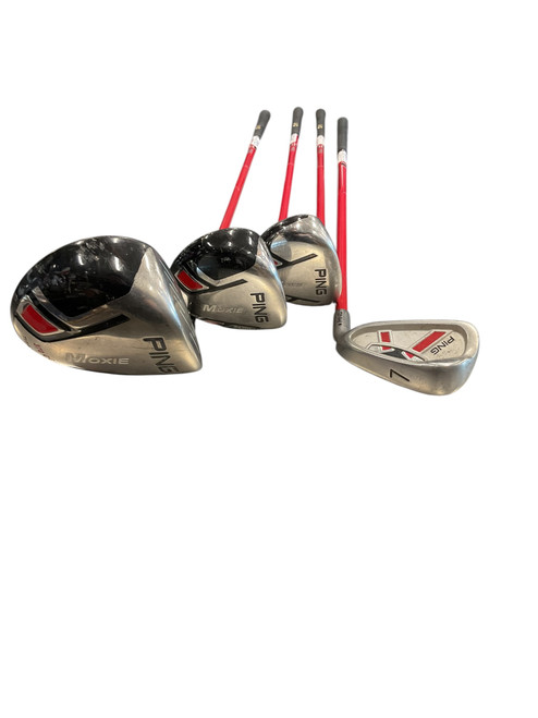 Vist Large View of Product Image Which is Used Ping MOXIE JR RH 9-12 YRS Jr Package Set RH Red 4 Piece