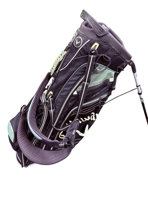 Vist Large View of Product Image Which is Used Callaway HYPER-LITE 4.0 Mens Stand Bag Black
