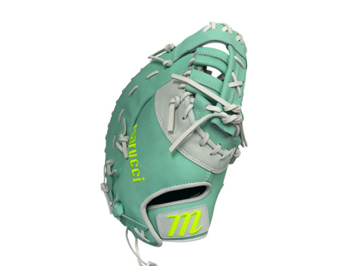 Vist Large View of Product Image Which is Used Marucci NEW CYPRESS SERIES FP BB/SB First Base RH Throw Green 13"