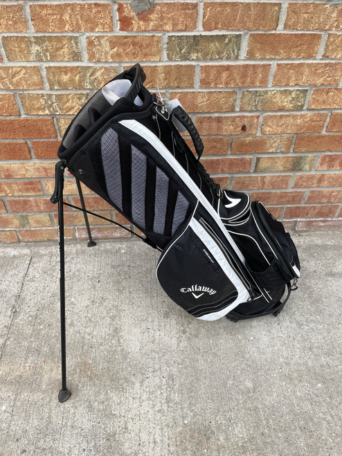 Vist Large View of Product Image Which is Used Callaway CALLAWAY STAND BAG Mens Stand Bag Black