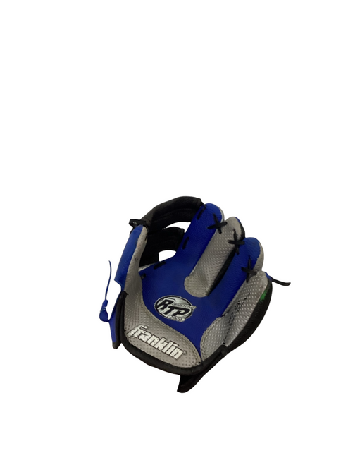 Vist Large View of Product Image Which is Used Franklin RTP BB/SB Glove RH Throw Royal Blue 9"