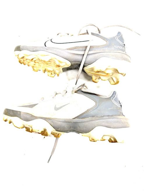 Vist Large View of Product Image Which is Used Nike TROUT BB/SB Cleats Grey Junior 04.5