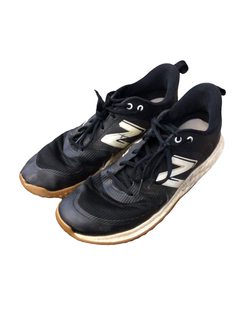 Vist Large View of Product Image Which is Used New Balance ADULT TURF BB/SB Cleats Black Senior 11.5