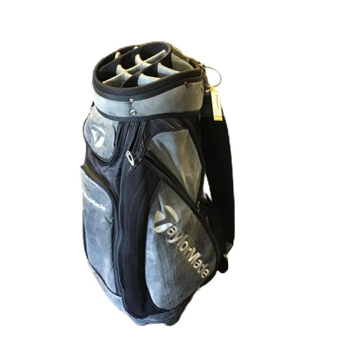 Vist Large View of Product Image Which is Used Taylormade Men's Cart Bag Black