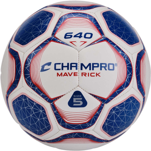 Vist Large View of Product Image Which is New Maverick Soccer Ball RWB 5