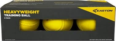 Vist Large View of Product Image Which is New Easton Heavy Training Balls 3pk #EHVYBALL3P