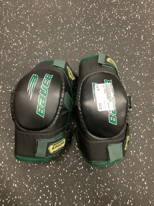Vist Large View of Product Image Which is Used Bauer EP500 Senior Elbow Pads SM