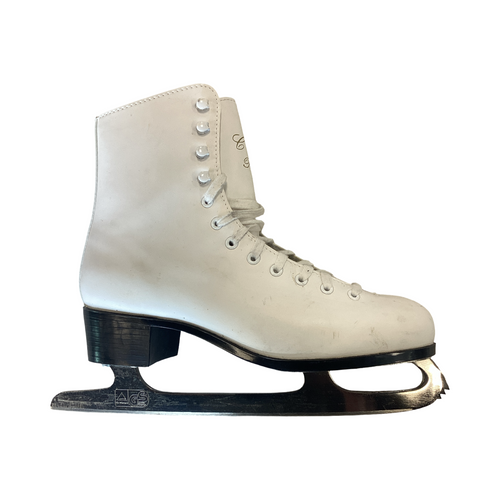 Vist Large View of Product Image Which is Used CCM PIROUETTE WomensFigure Skate White Senior 9
