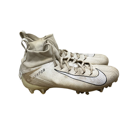 Vist Large View of Product Image Which is Used Nike Soccer Cleats White Senior 9.5