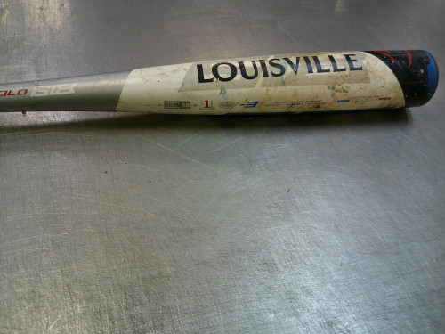 Vist Large View of Product Image Which is Used Louisville Slugger 618 SOLO BB/SB High School -3 Bat 31"