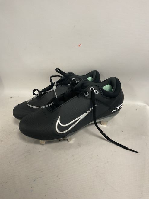 Vist Large View of Product Image Which is Used Nike HYPERDIAMOND 4 SOFTBALL METAL CLEATS BB/SB Cleats Black Senior 8.5