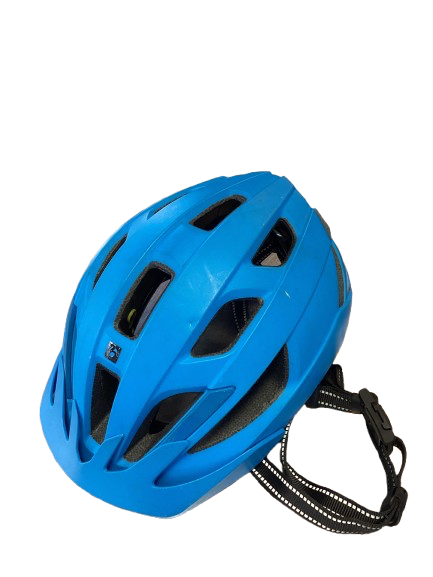 Vist Large View of Product Image Which is Used Bontrager HELMET Bike Helmet Carolina Blue SM
