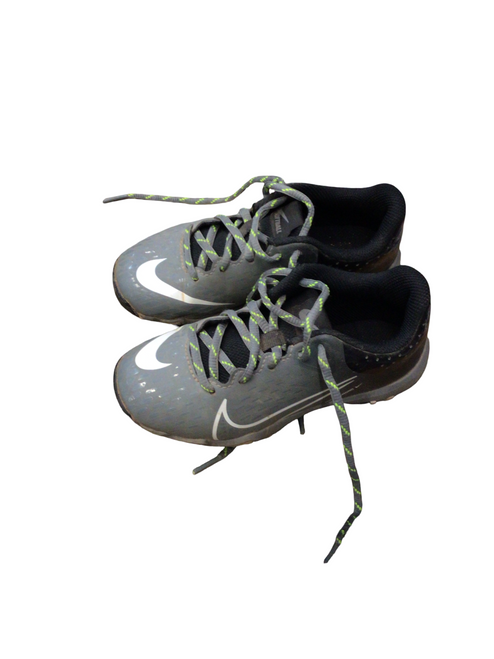 Vist Large View of Product Image Which is Used Nike DIAMOND BB/SB Cleats Grey Youth 12.0