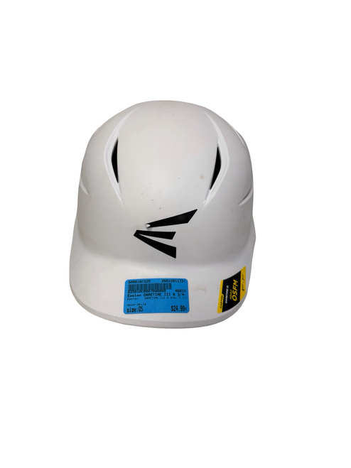Vist Large View of Product Image Which is Used Easton GAMETIME III 6 3/4 - 7 1/2 Batting Helmet White