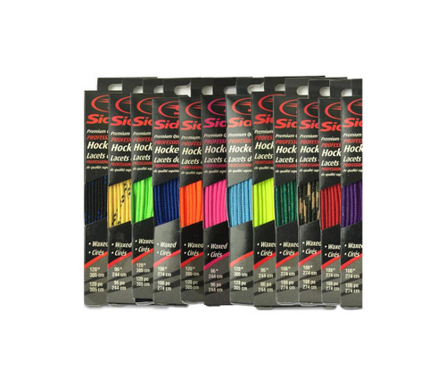 Vist Large View of Product Image Which is New Waxed Laces BLK 120"