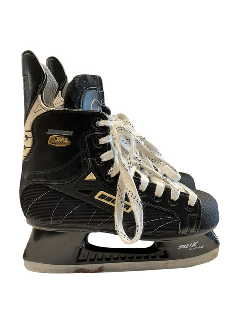 Vist Large View of Product Image Which is Used Bauer SUPREME 1000 CUSTOM  SZ 5 Intermediate Hockey Skate Intermediate 5.0