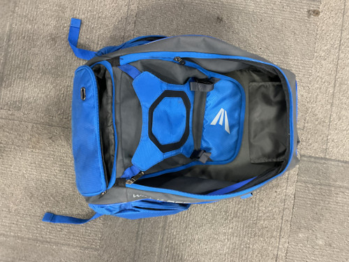 Vist Large View of Product Image Which is Used Easton BACKPACK BB/SB Player Carry Bag Royal Blue