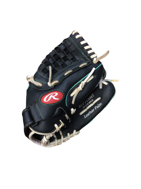 Vist Large View of Product Image Which is Used Rawlings FASTPITCH SOFTBALL BB/SB Glove RH Throw Black 11 1/2"