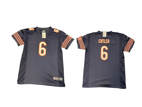 Vist Large View of Product Image Which is Used Nike CHICAGO BEARS CULTER 6 S.S. Spirit Wear Y XL