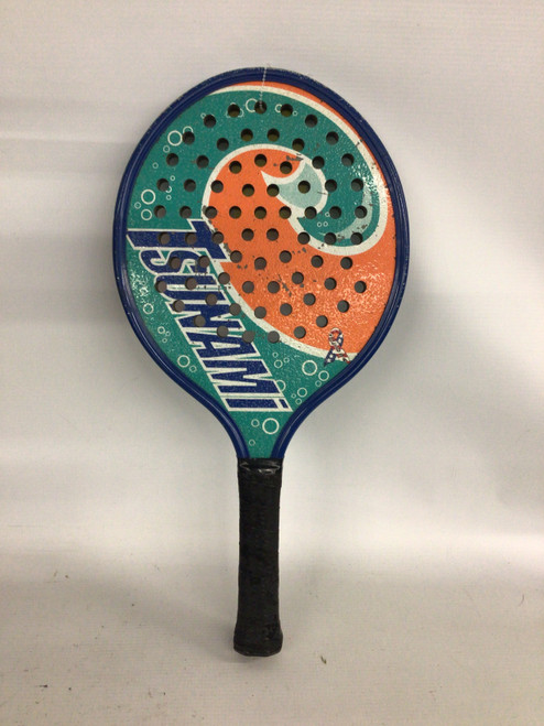 Vist Large View of Product Image Which is Used VIKING ATHLETICS TSUNAMI Adult Tennis Racquet Green Unknown