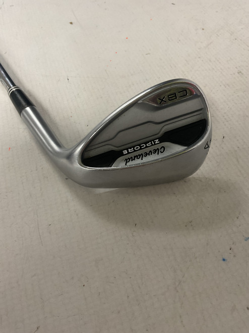 Vist Large View of Product Image Which is Used Cleveland CBX ZIPCORE Golf Wedge Mens RH 54 Degree