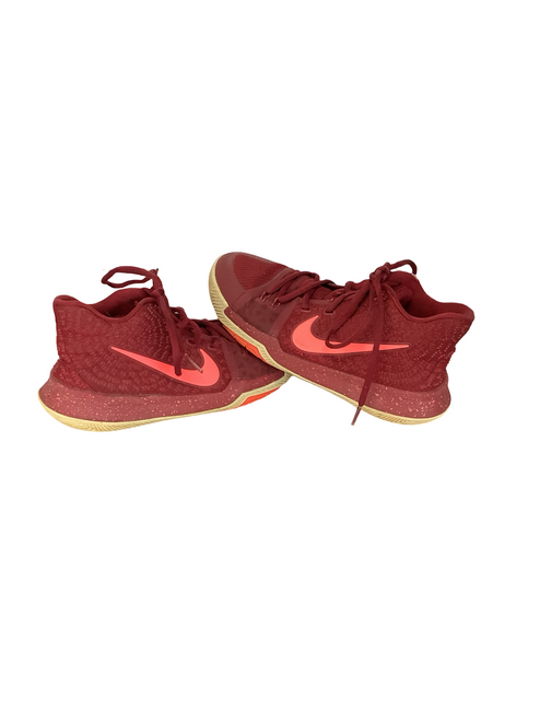 Vist Large View of Product Image Which is Used Nike Basketball Shoes Y Red Junior 04.5